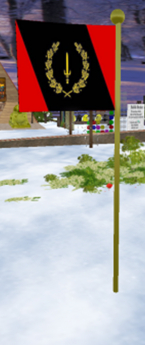Second Life Marketplace - Black American Heritage flag & pole